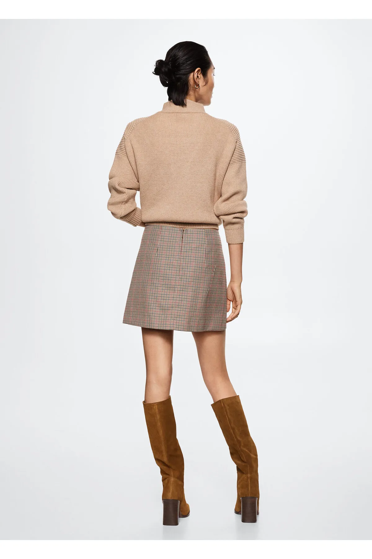 MANGO  Brauner Damenrock 37055928
