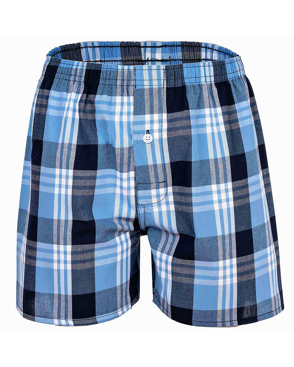 Jungen Web-Boxershorts, 7er Pack - American Boxer-Shorts, gemustert, Spar-Pack Boxershorts für Jungen