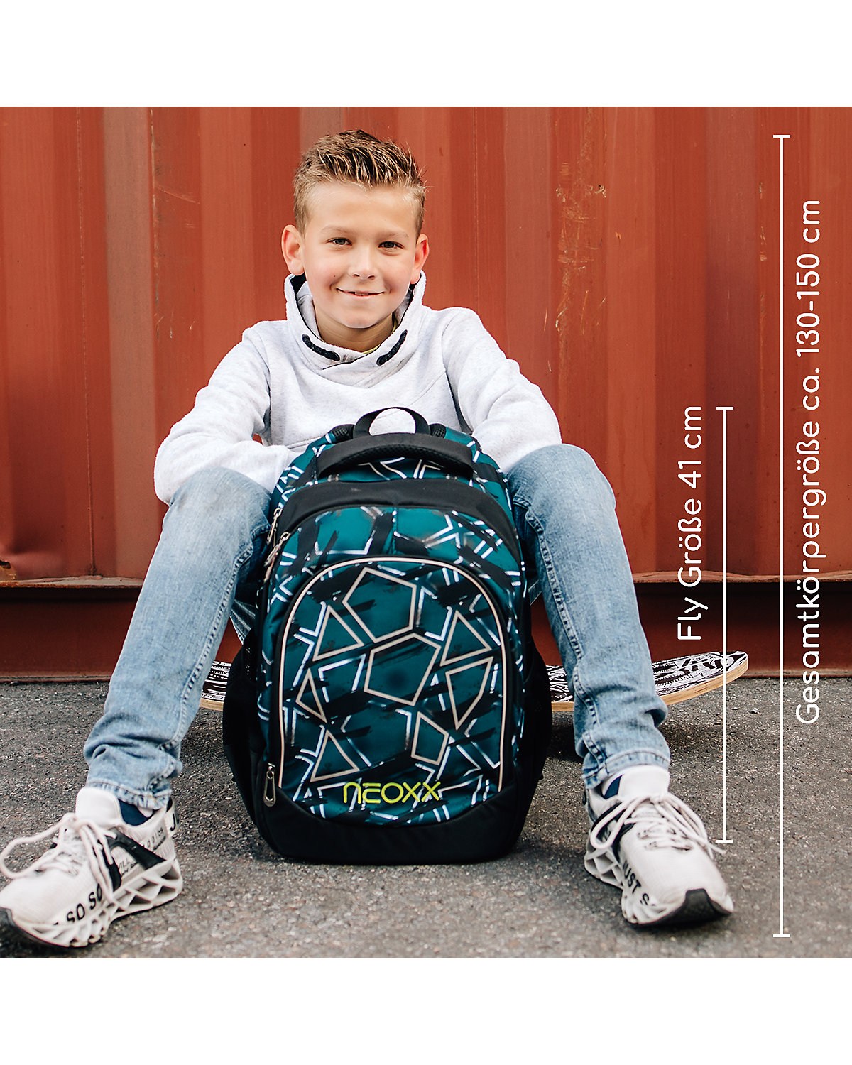 Schulrucksack Fly Flash yourself (2023)