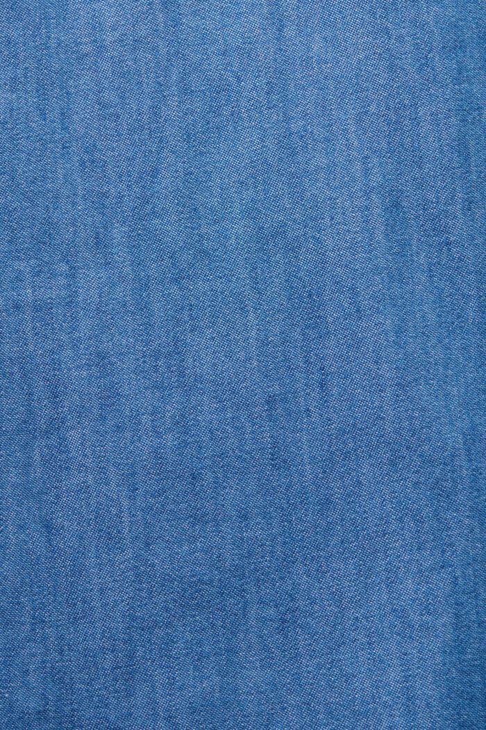Leichtes Jeanskleid mit Bindegürtel