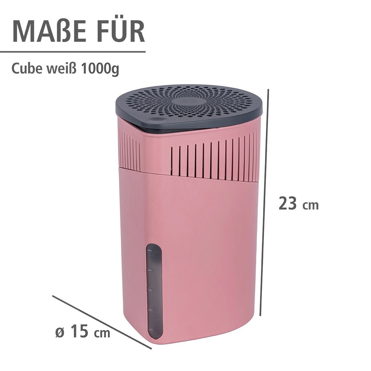 WENKO Luftentfeuchter Drop, für 80 m³ Räume, 1 x 1000 g