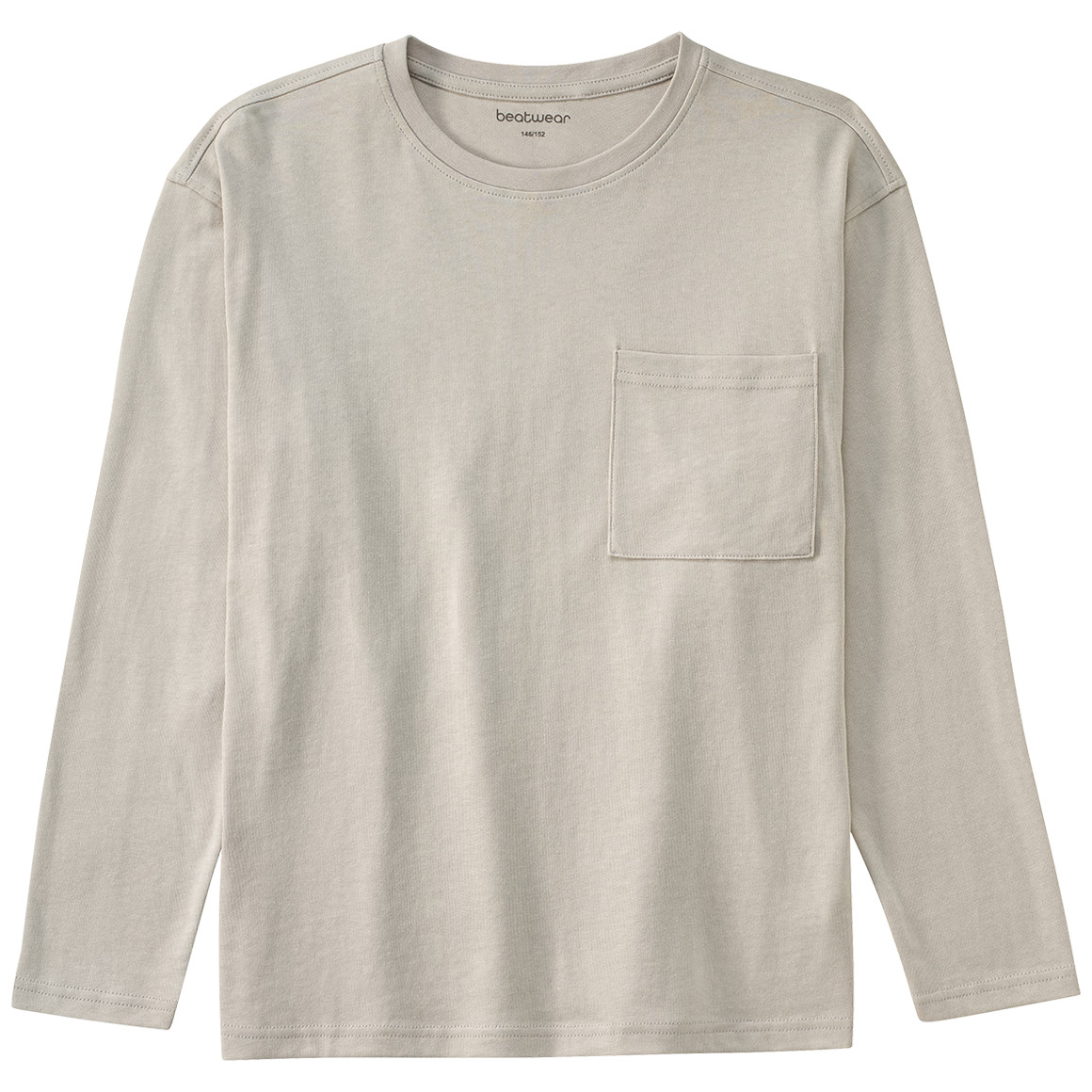 Jungen Langarmshirt mit Brusttasche