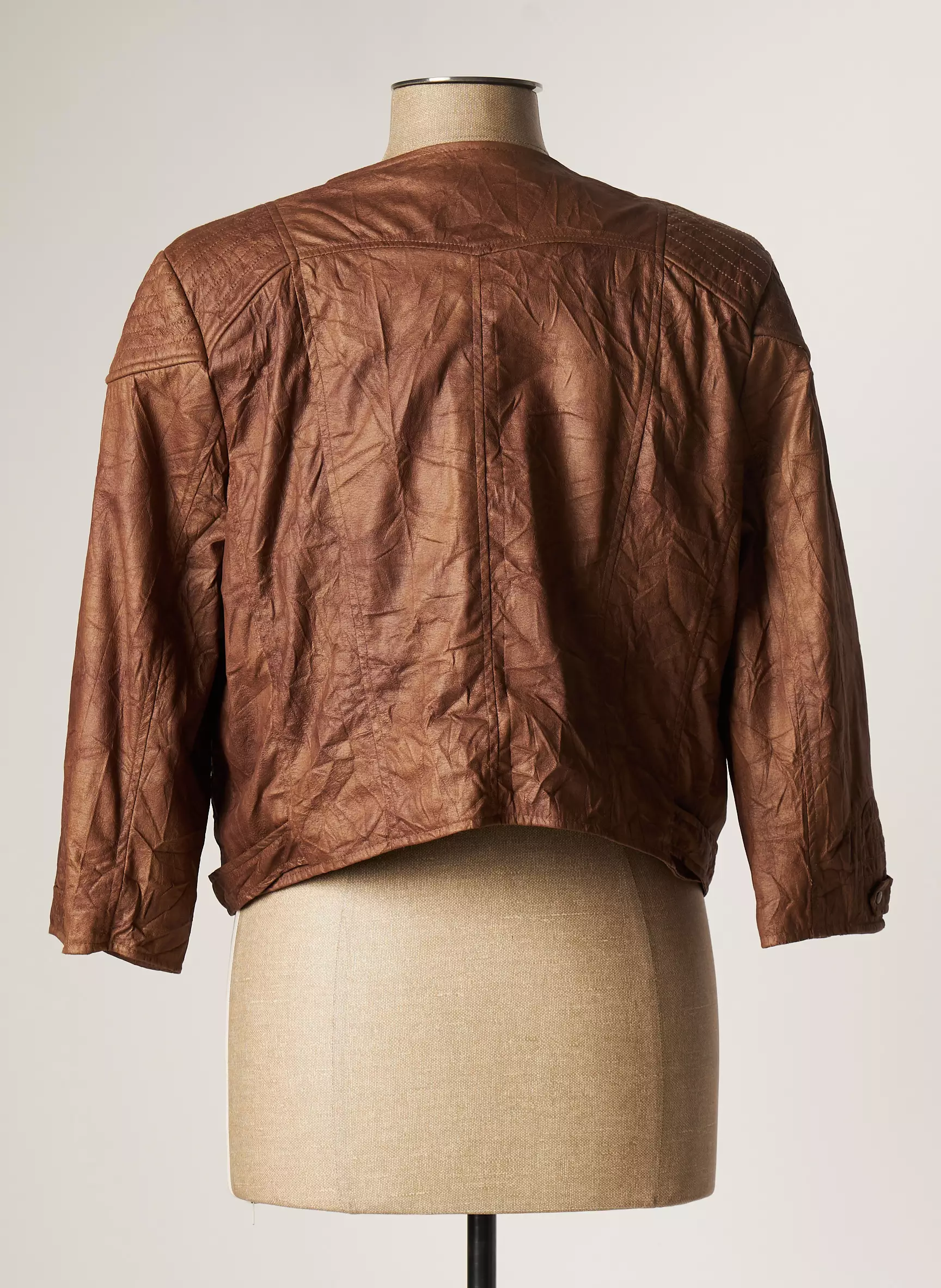Lauren Vidal Vestesimilicuir Femme couleur marron