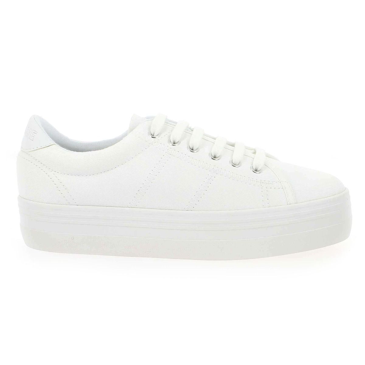 No Name  PLATO SNEAKER CANVAS - Blanc