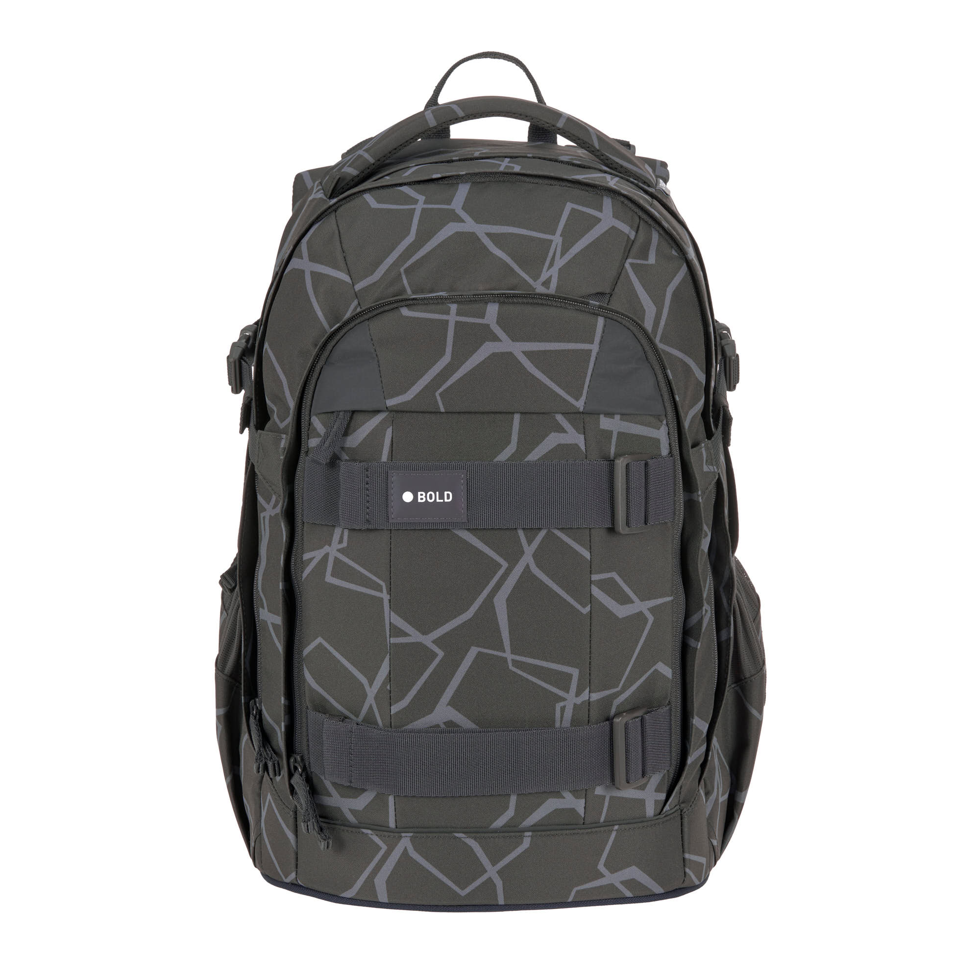 Schulrucksack - BOLD Origin Edges, Grau