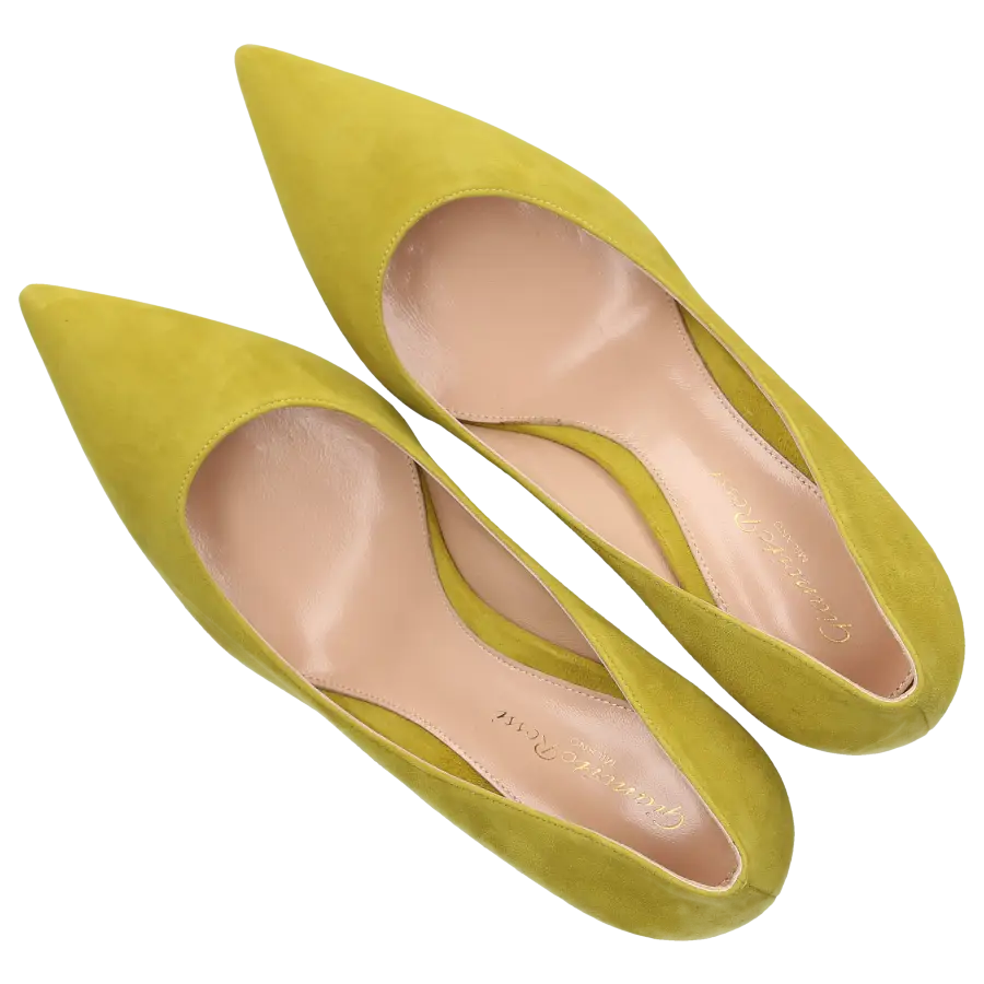 Gianvito Rossi - Pumps GIANVITO 70 Veloursleder - grün