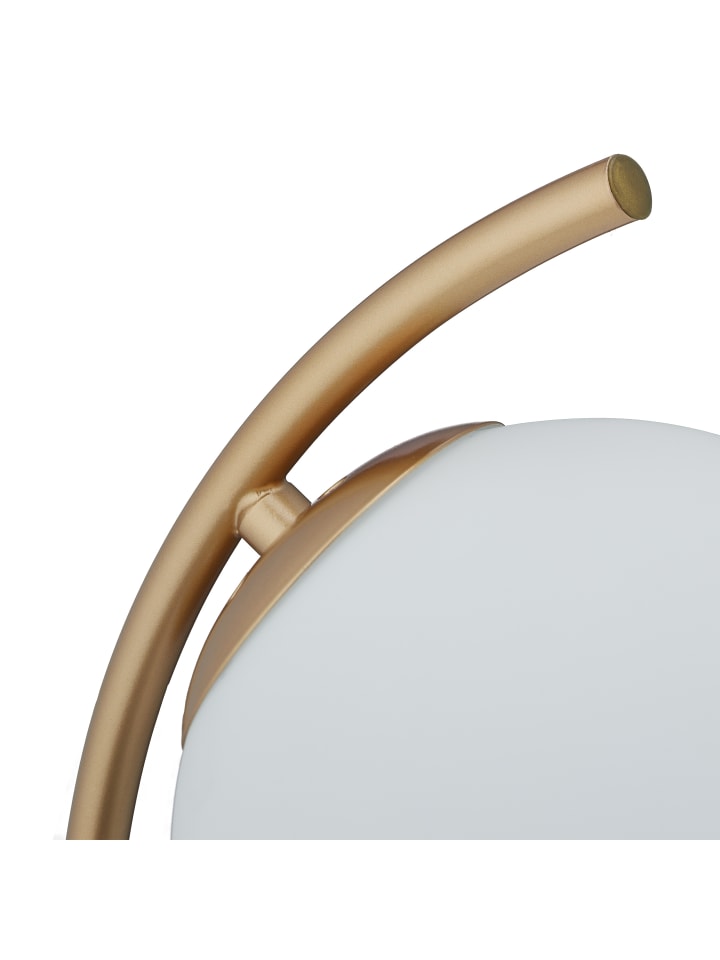 relaxdays Tischlampe in Gold/ Weiß günstig kaufen onesize
