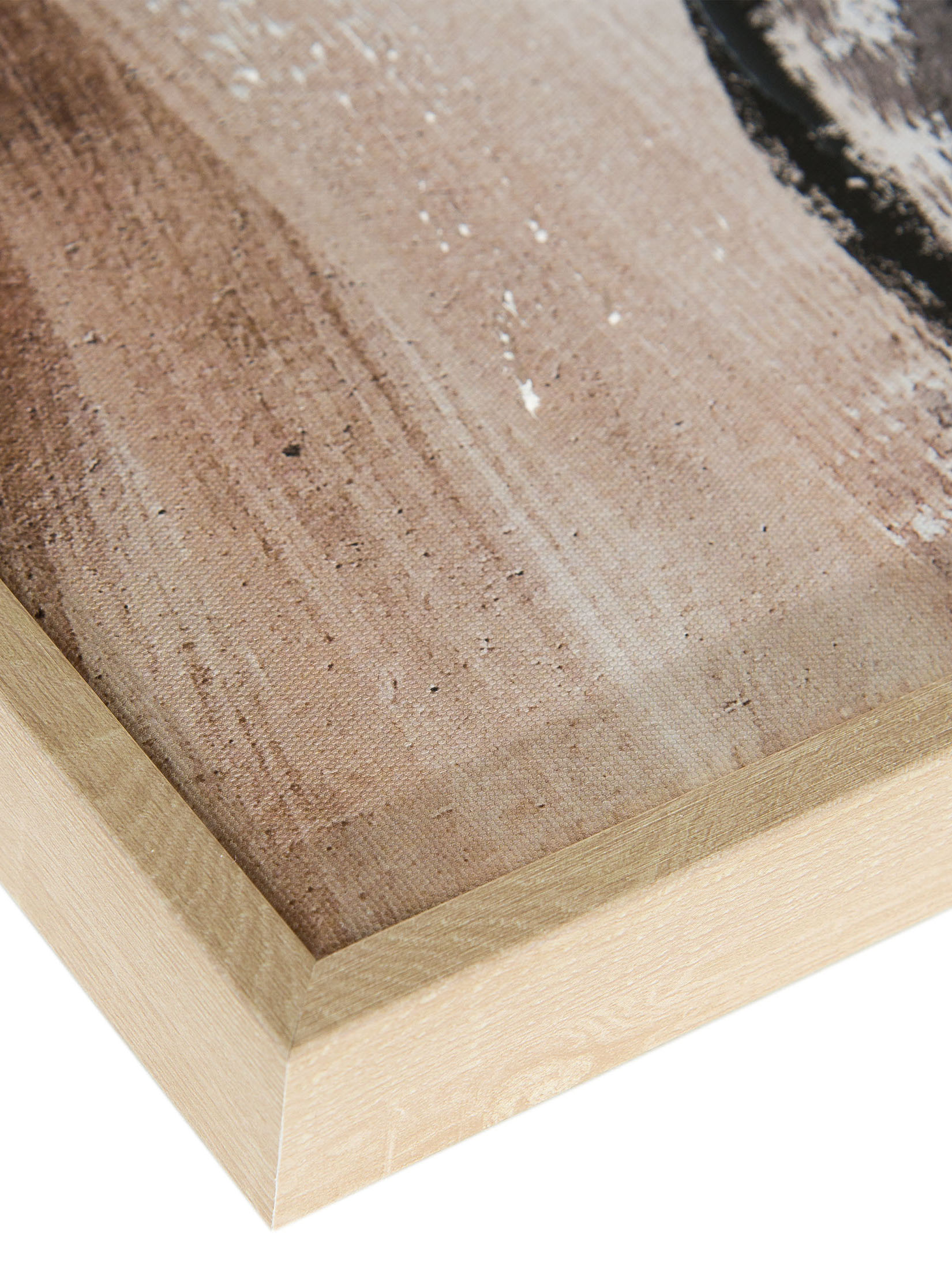Nacked Leinwand-Druck-handbemalt, Multicolor