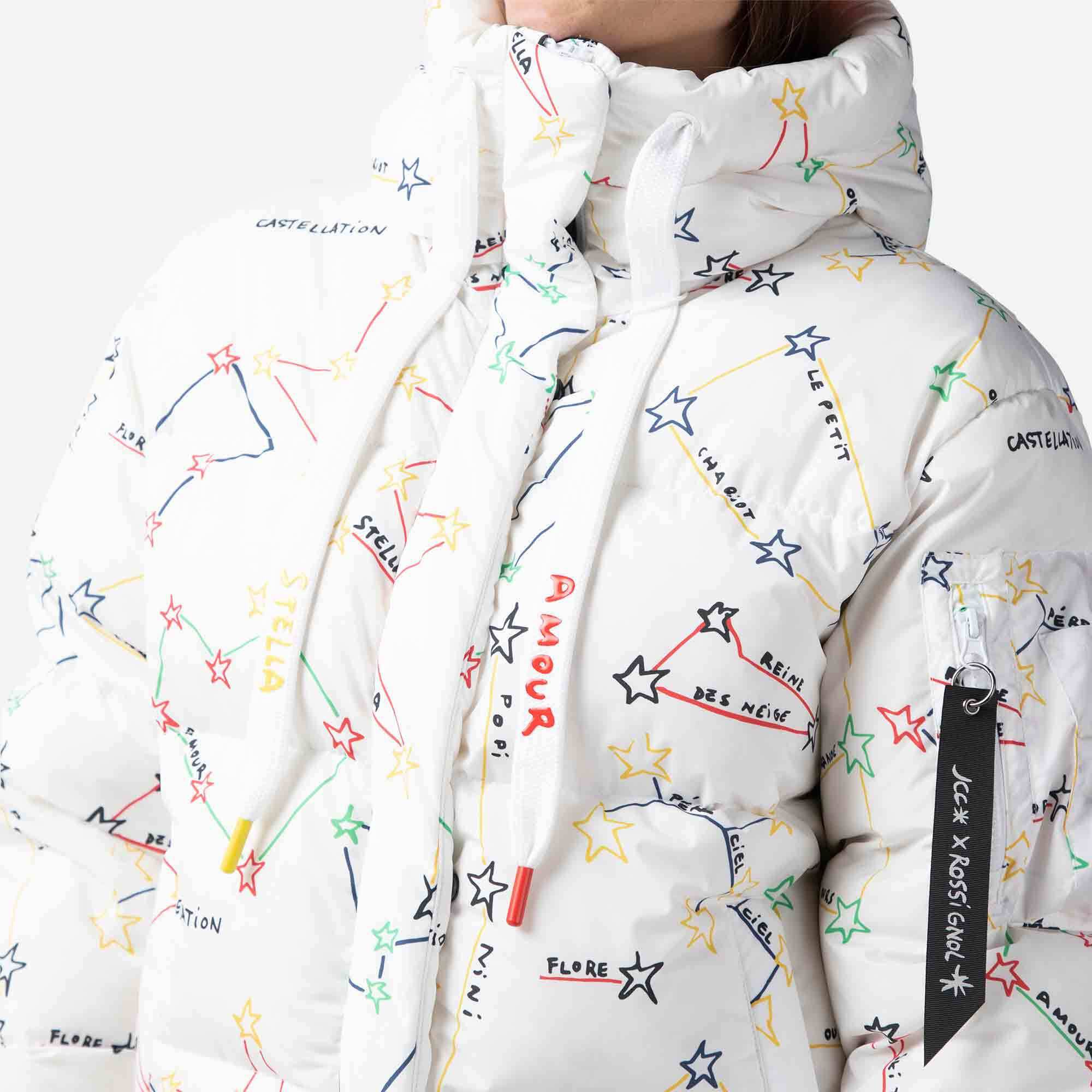 Doudoune de ski imprimé JCC Modul Printed Bomber femme