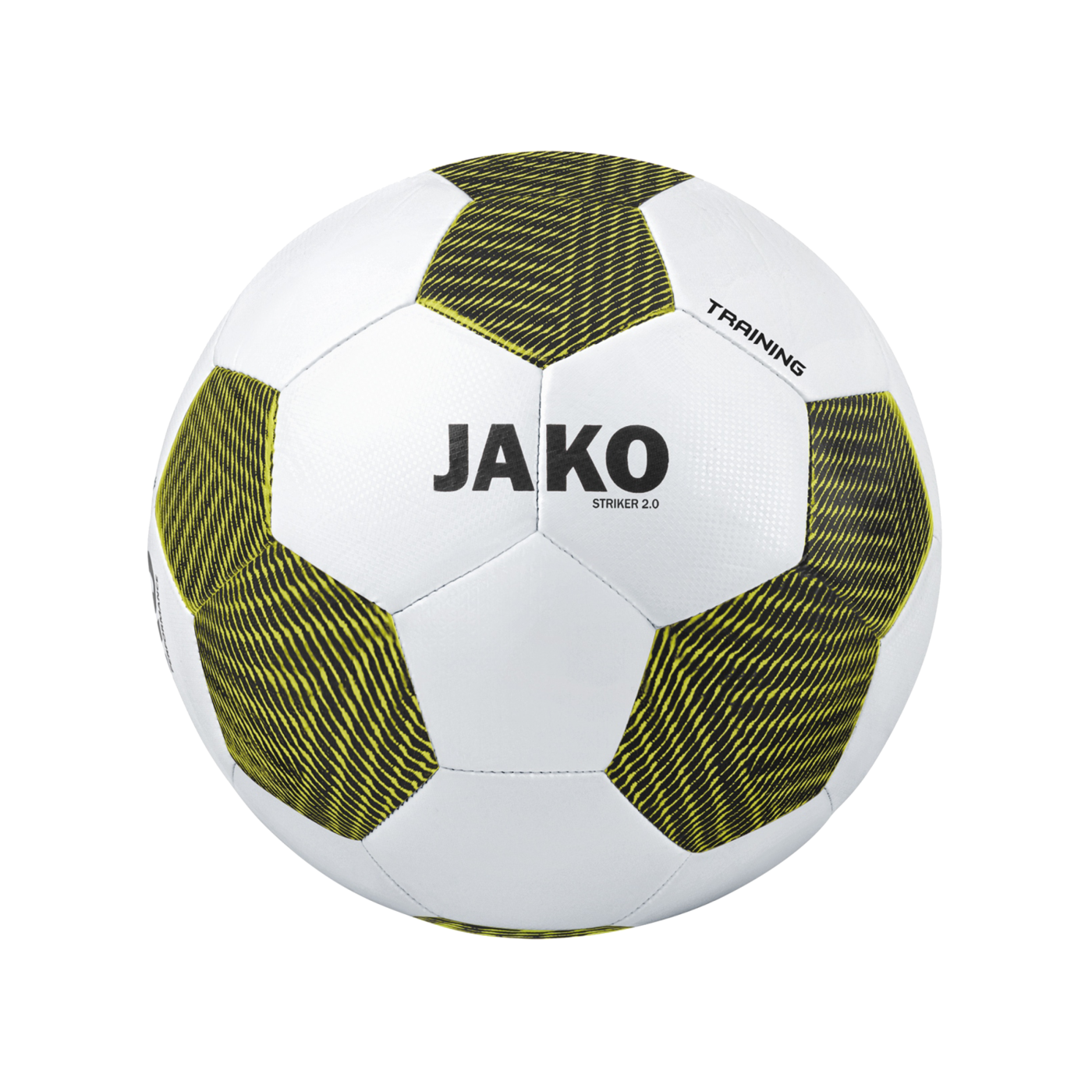 JAKO Striker 2.0 Trainingsball Weiss Gelb F704