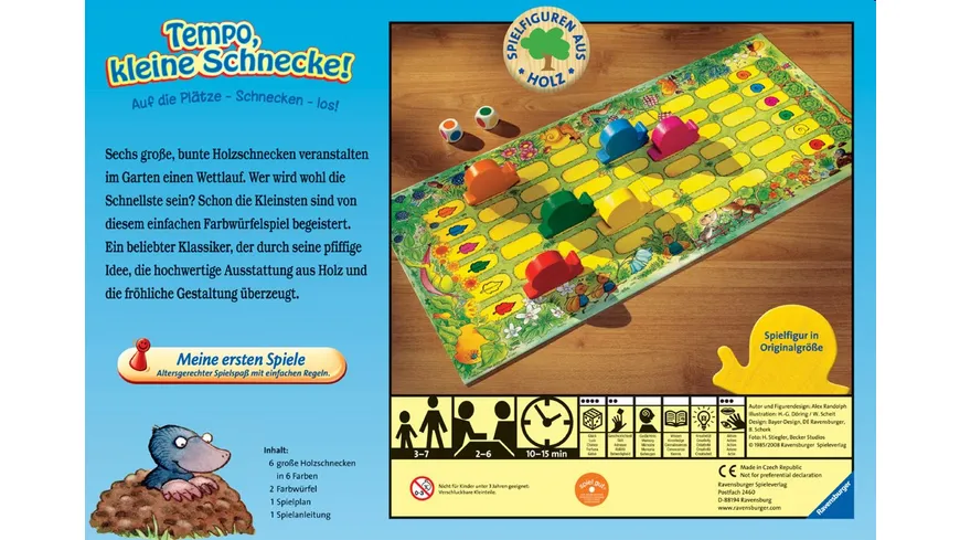 Ravensburger Spiel - Tempo, kleine Schnecke!