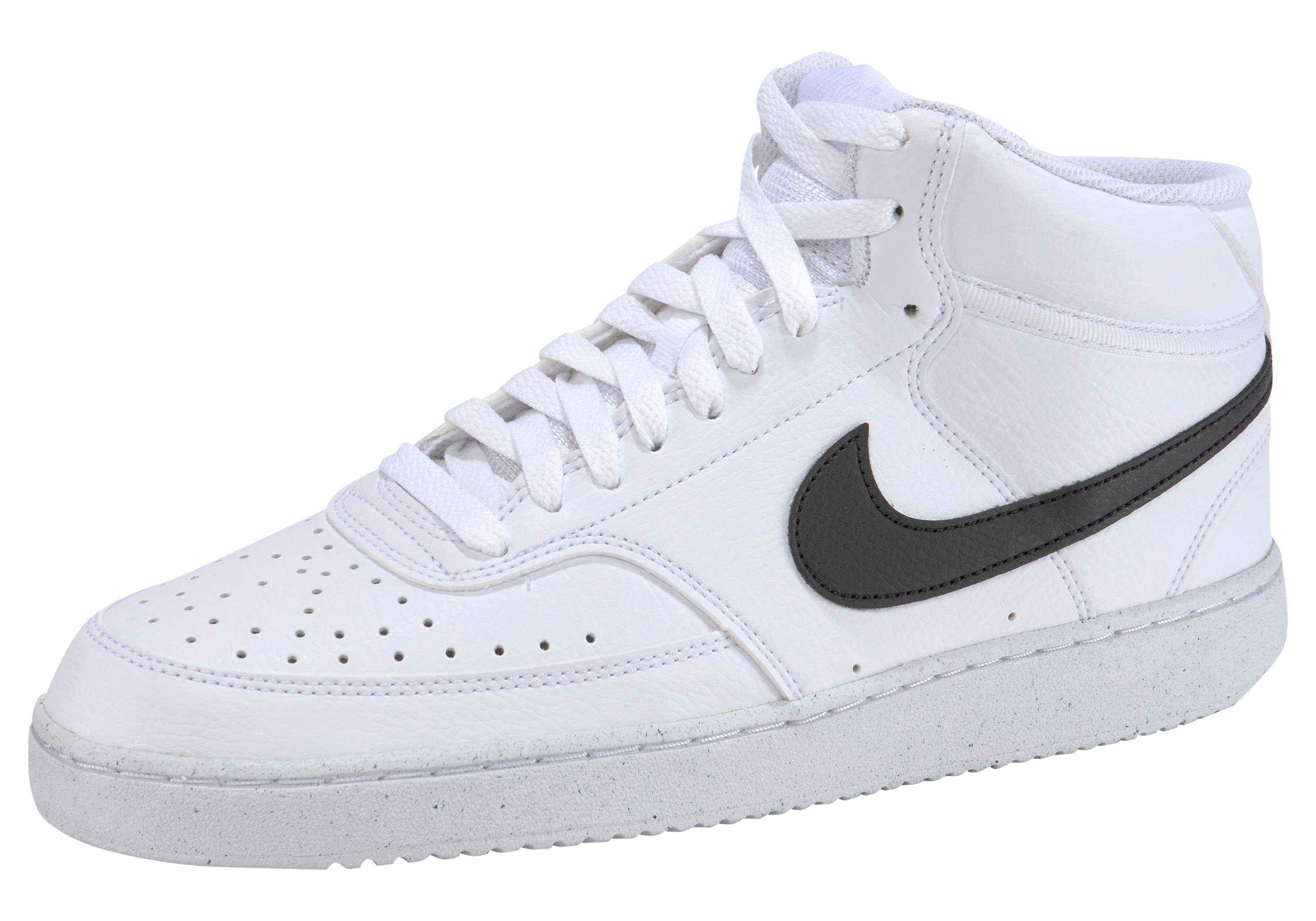 Nike Sportswear COURT VISION MID NEXT NATURE Sneaker Design auf den Spuren des Air Force 1