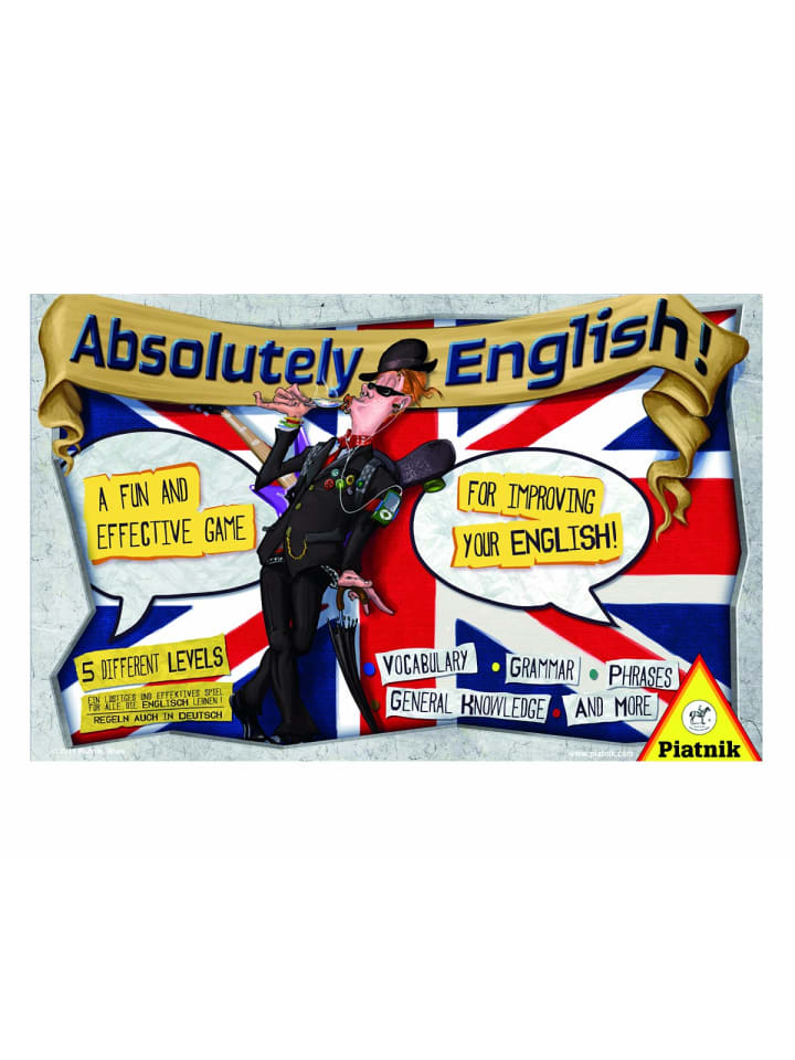 Piatnik Absolutely English in weiß günstig kaufen onesize