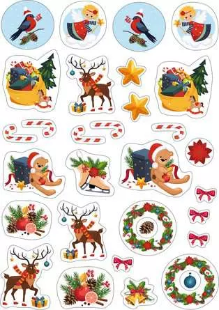 Mein liebstes Weihnachtsmalheft mit Stickern ab 4