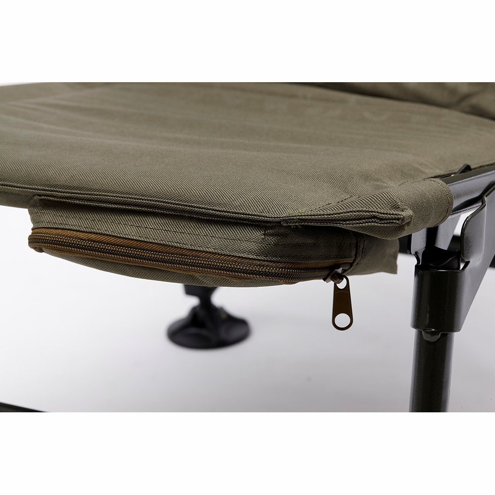 Prologic Angelstuhl Inspire Lite-Pro Chair With Pocket Anglerstuhl Camping Stuhl Outdoor, Aufbewahrungstasche mit Reißverschluss unter dem Sitz