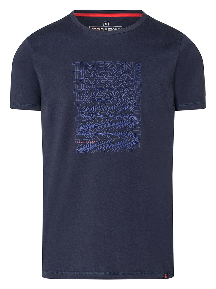 Timezone Shirt in Dunkelblau günstig kaufen