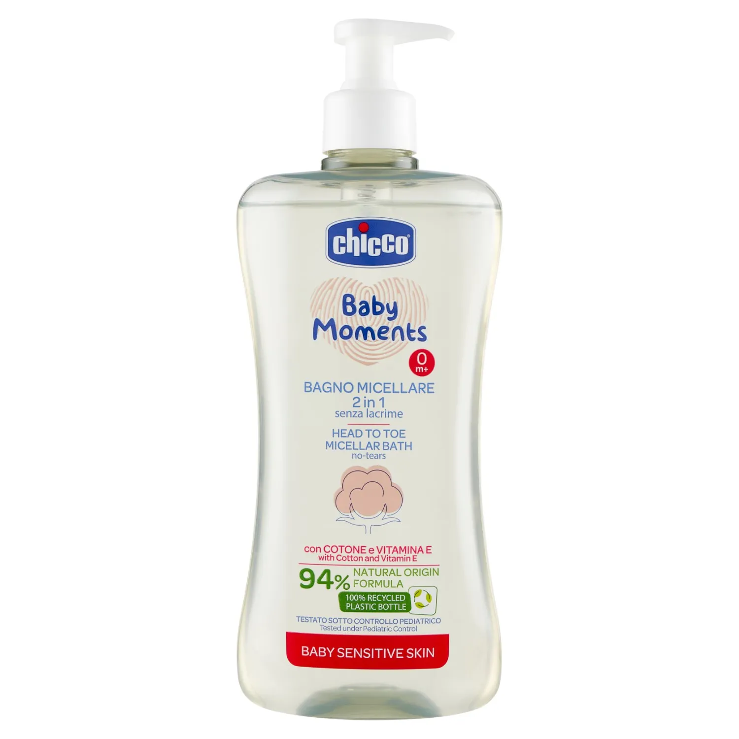 Chicco Baby Moments 2 v 1 micelární koupel 0 ml 500 ml