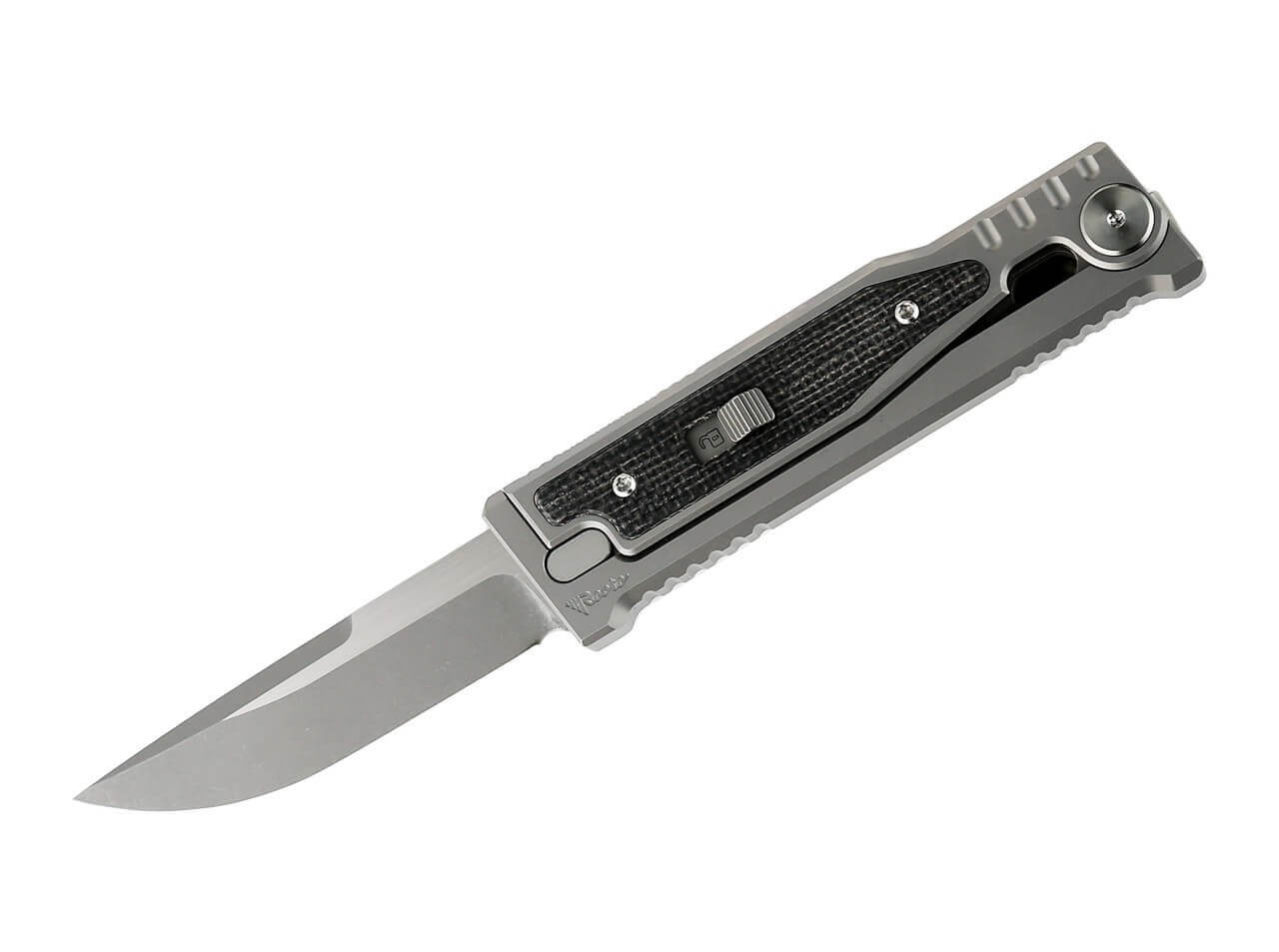 MINI-EXO Black Micarta Drop Point