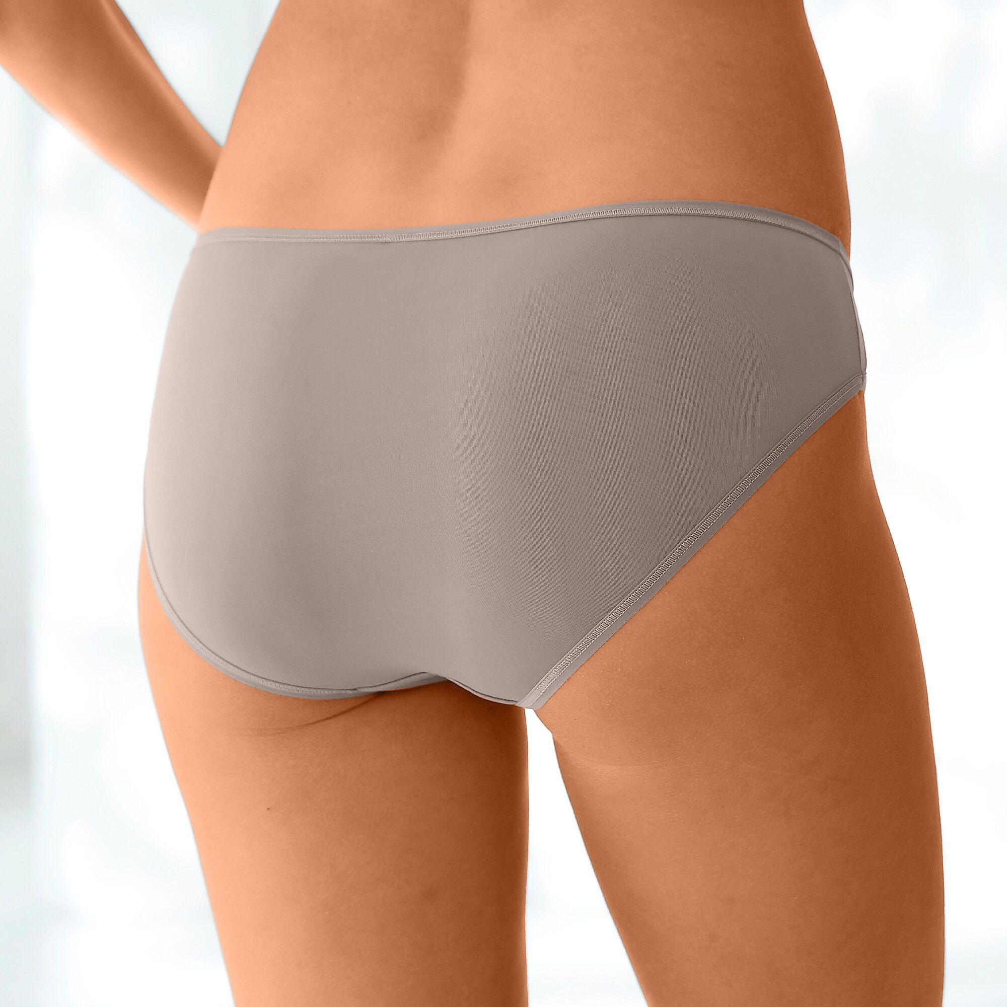Culotte microfibre forme midi  – Lot de 2