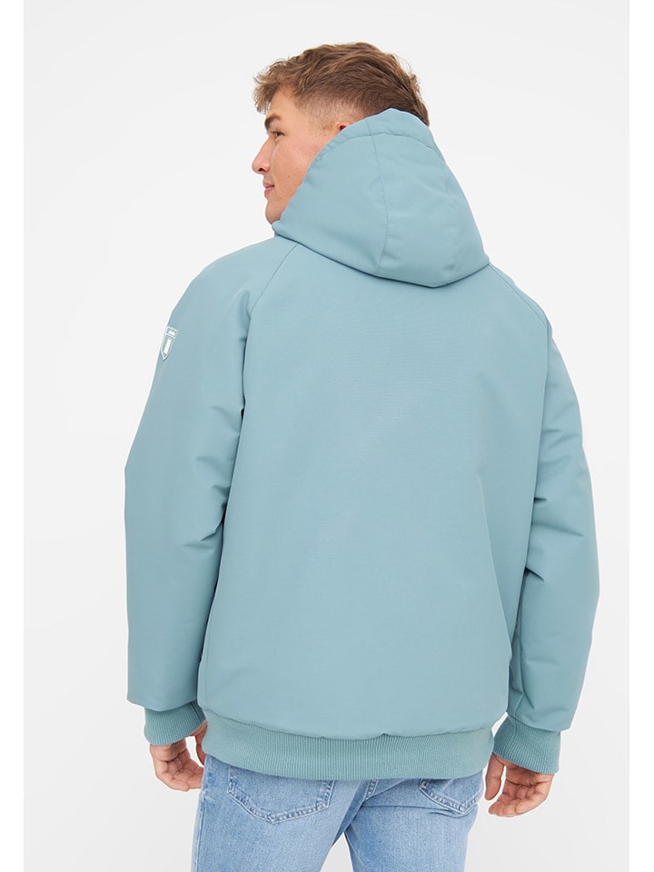 Derbe Regenjacke in Hellblau günstig kaufen