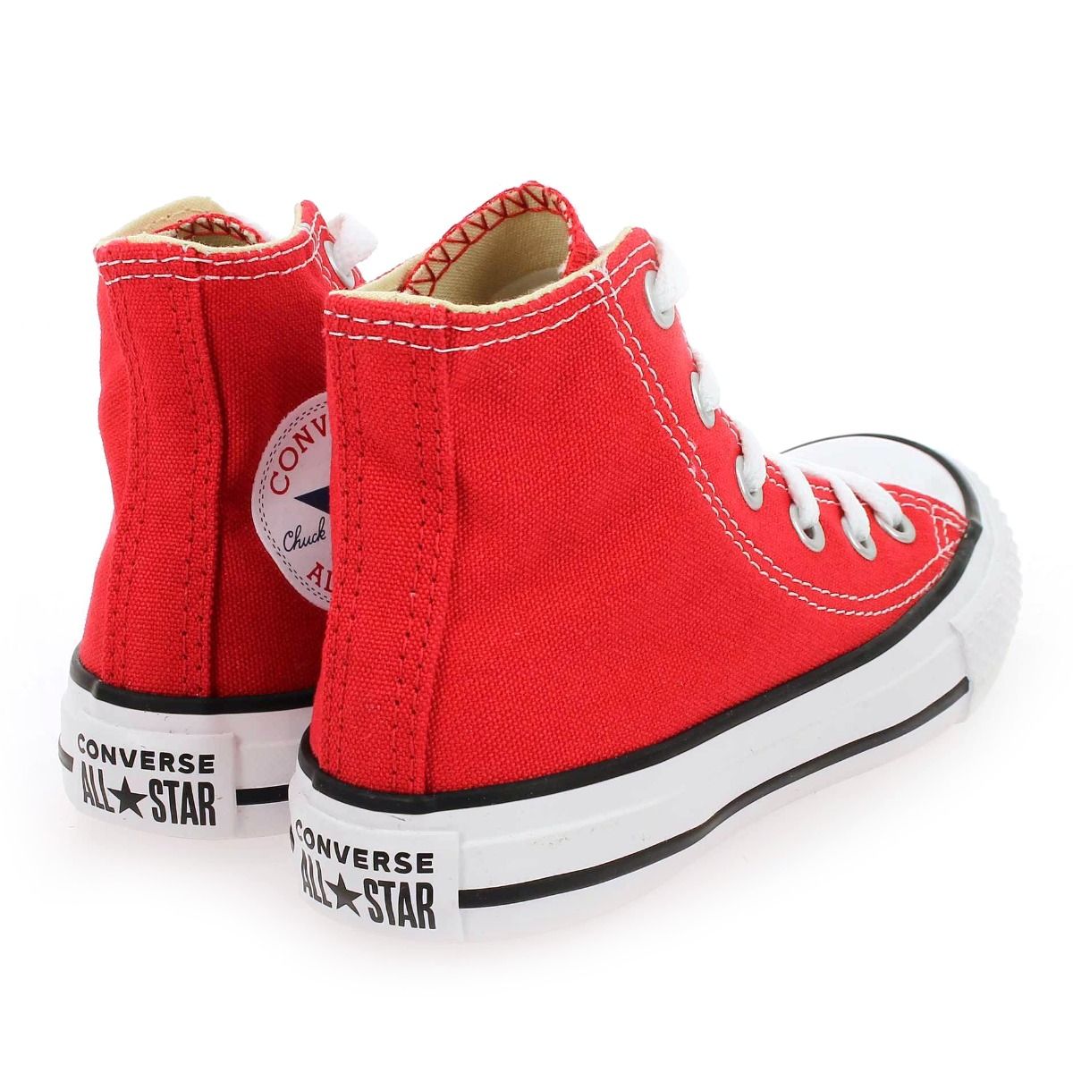 Converse  CHUCK TAYLOR ALL STAR HI KIDS - Rouge