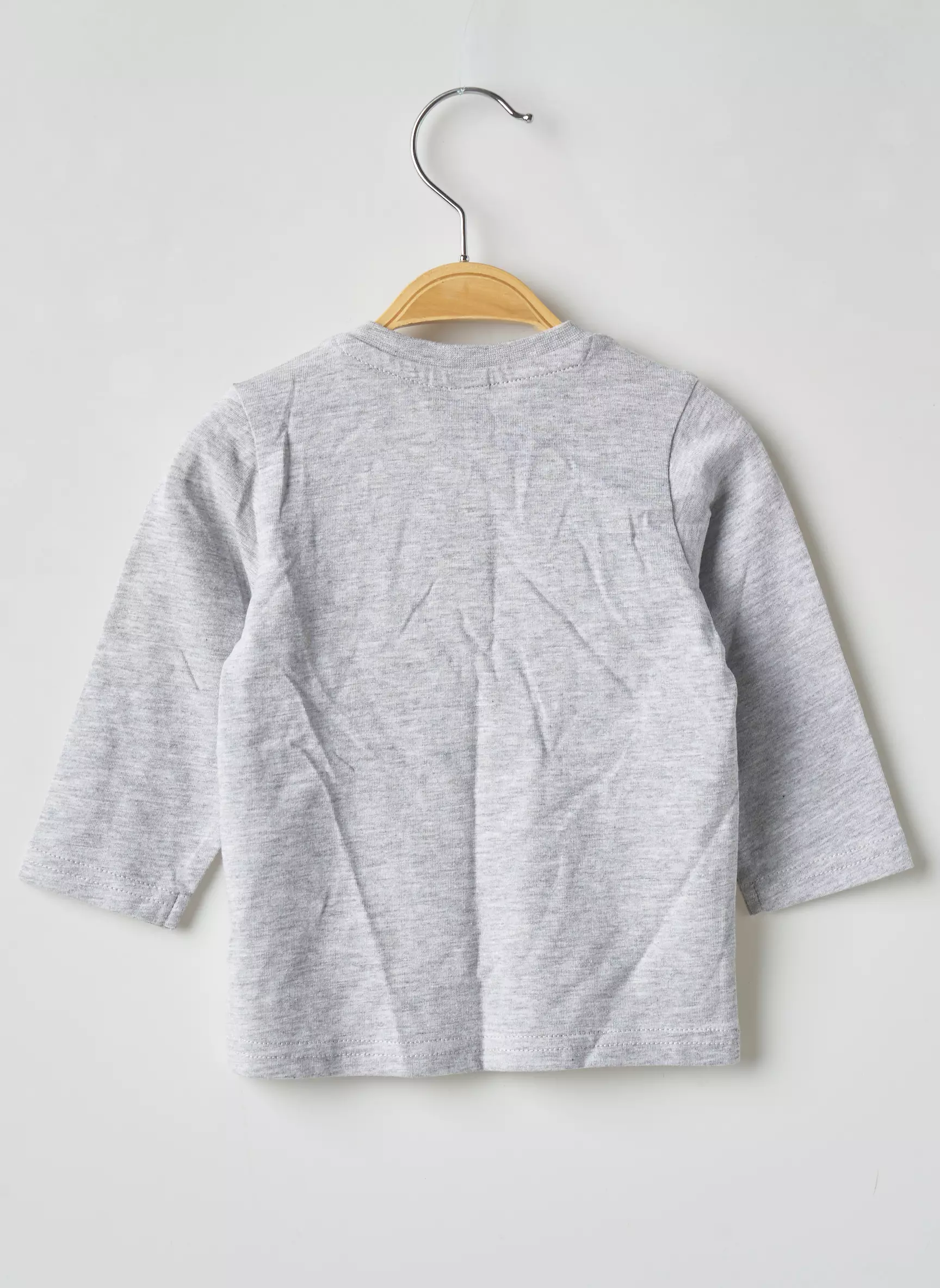 3 Pommes Tshirts Garcon couleur gris