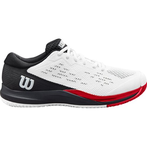 HERREN TENNISOUTDOORSCHUHE RUSH PRO ACE WH/BK/POPPY RED