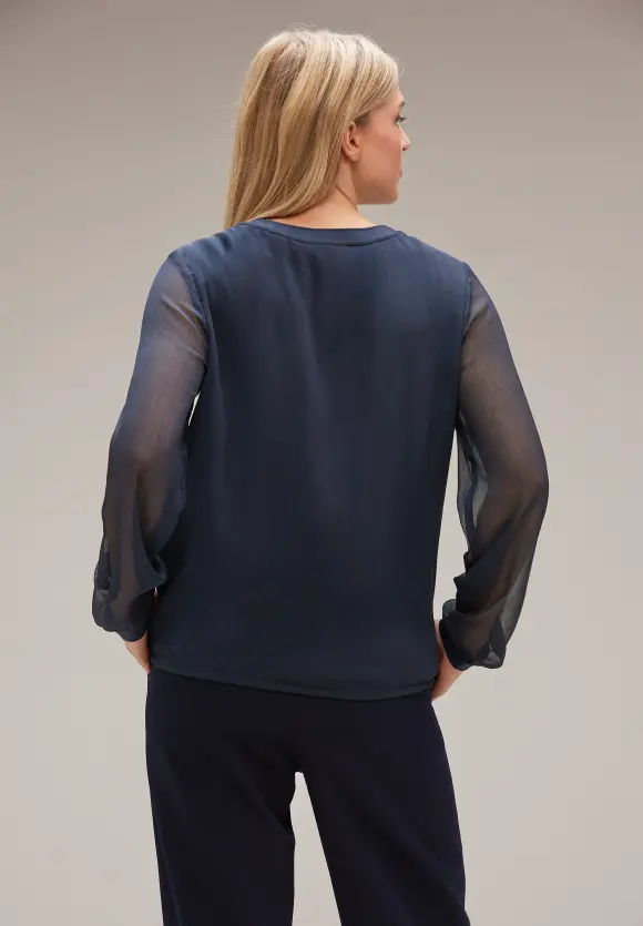 Street One Chiffonbluse mit Gummibund