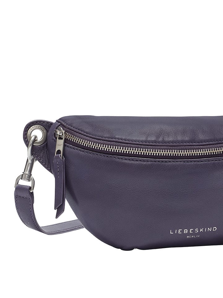 LIEBESKIND BERLIN Leder-Brustbeutel in Lila - (B)32 x (H)14 x (T)3 cm günstig kaufen onesize