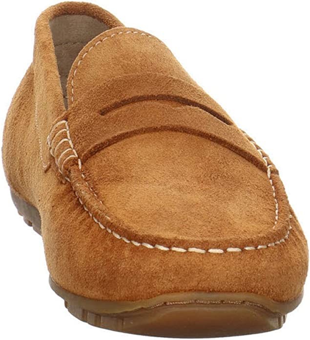 SIOUX Klassische Slipper braun