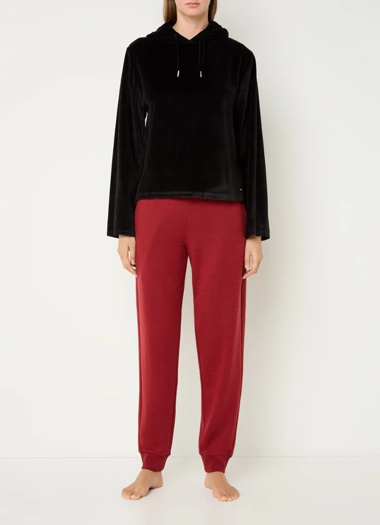 Pantaloni de trening slim fit de la HUGO BOSS, confecționați dintr-un amestec de lyocell.