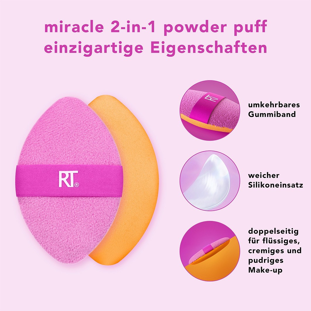 Real Techniques Houpette Miracle 2 en 1