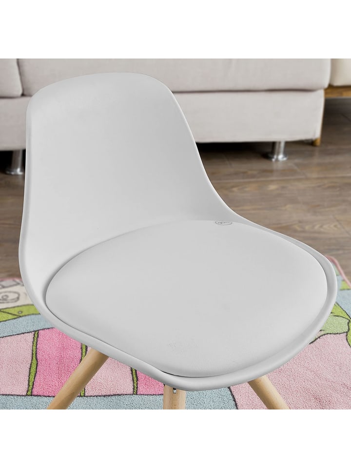 SoBuy Kinderstuhl in Weiß - (B)37 x (H)56 x (T)34cm günstig kaufen onesize