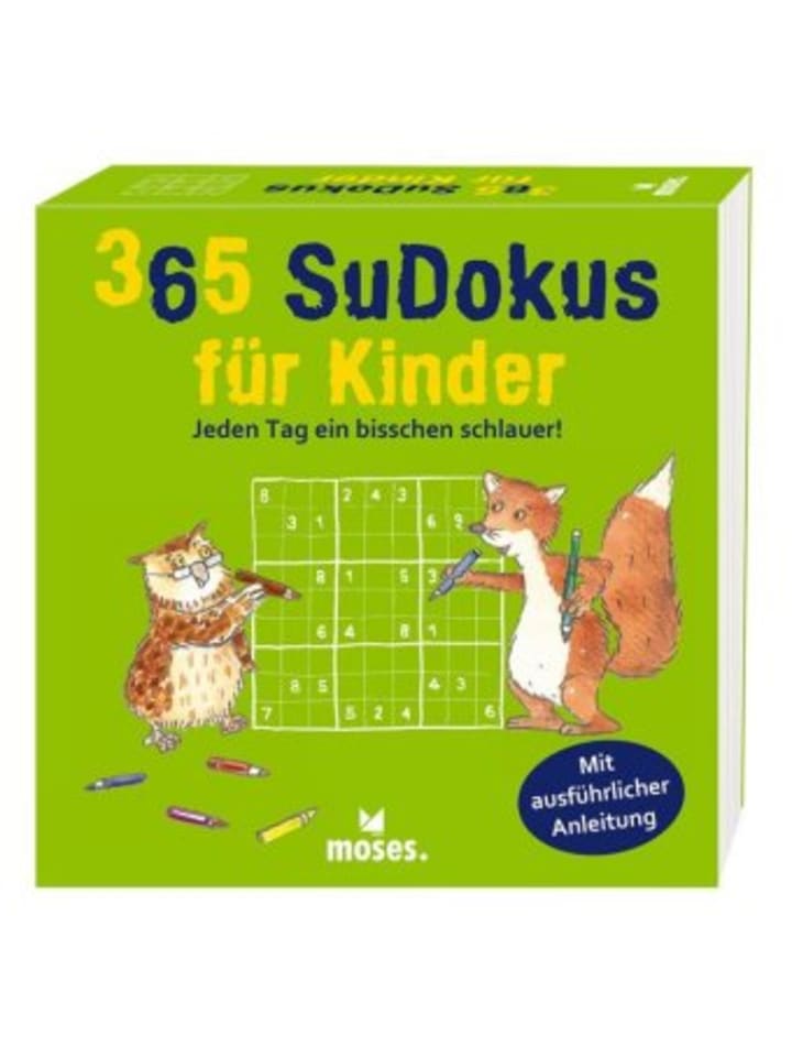 moses. Buch - 365 Sudokus für Kinder günstig kaufen onesize