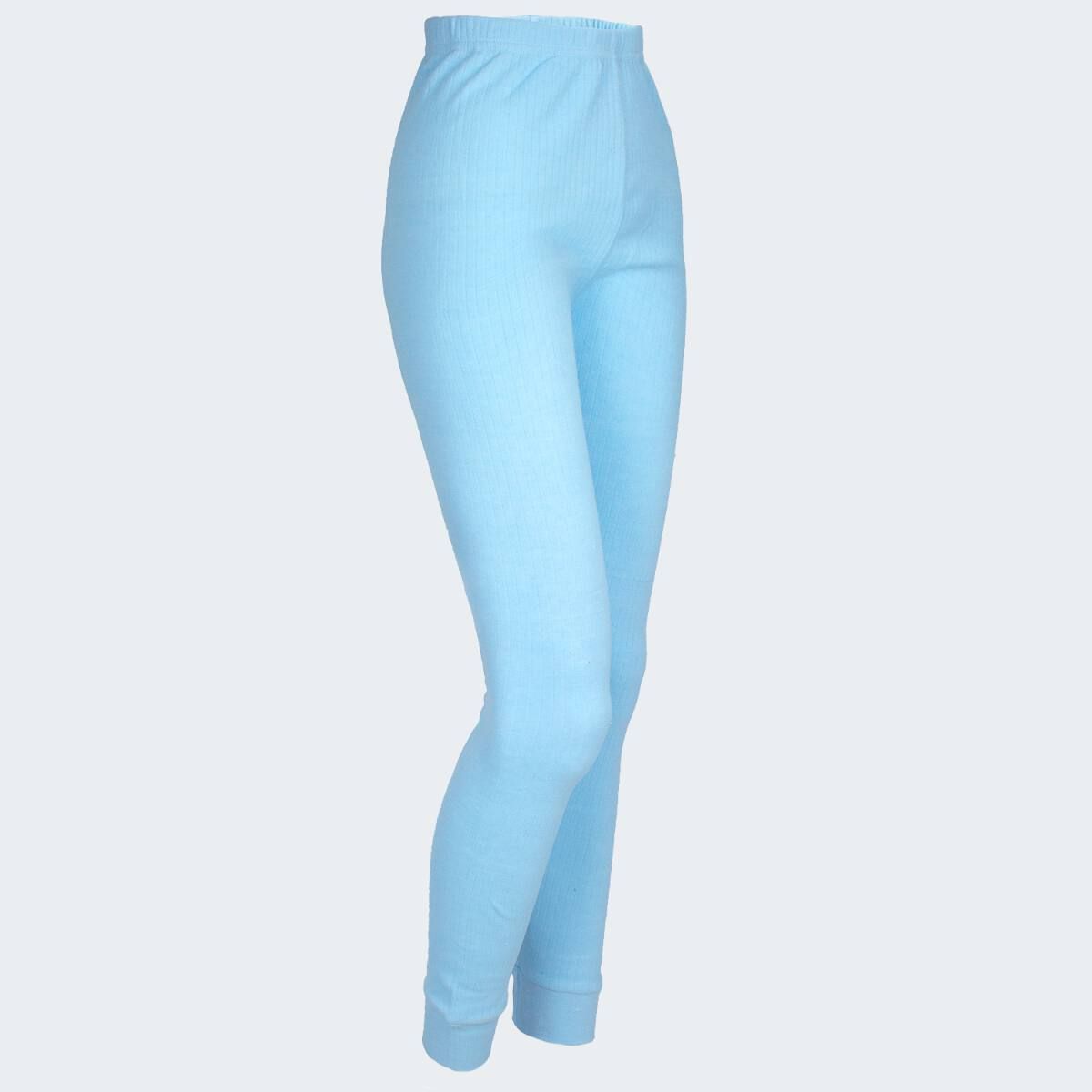 Black Snake Lightblue Damen Thermounterhose