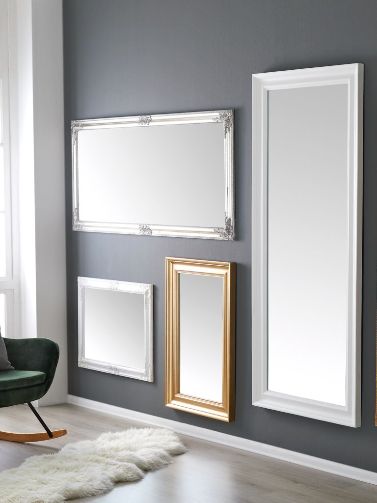 NORDBORG Lustro NORDBORG 70x90 białe