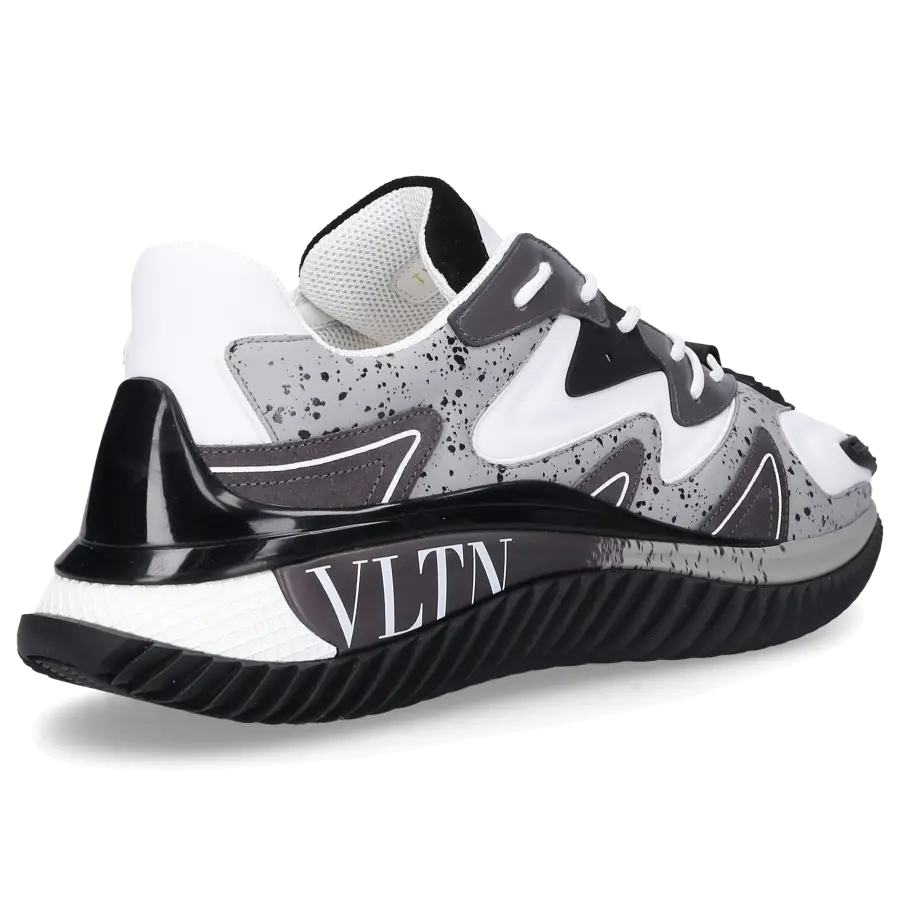 Valentino Garavani - Sneaker low WADE Kalbsleder - grau