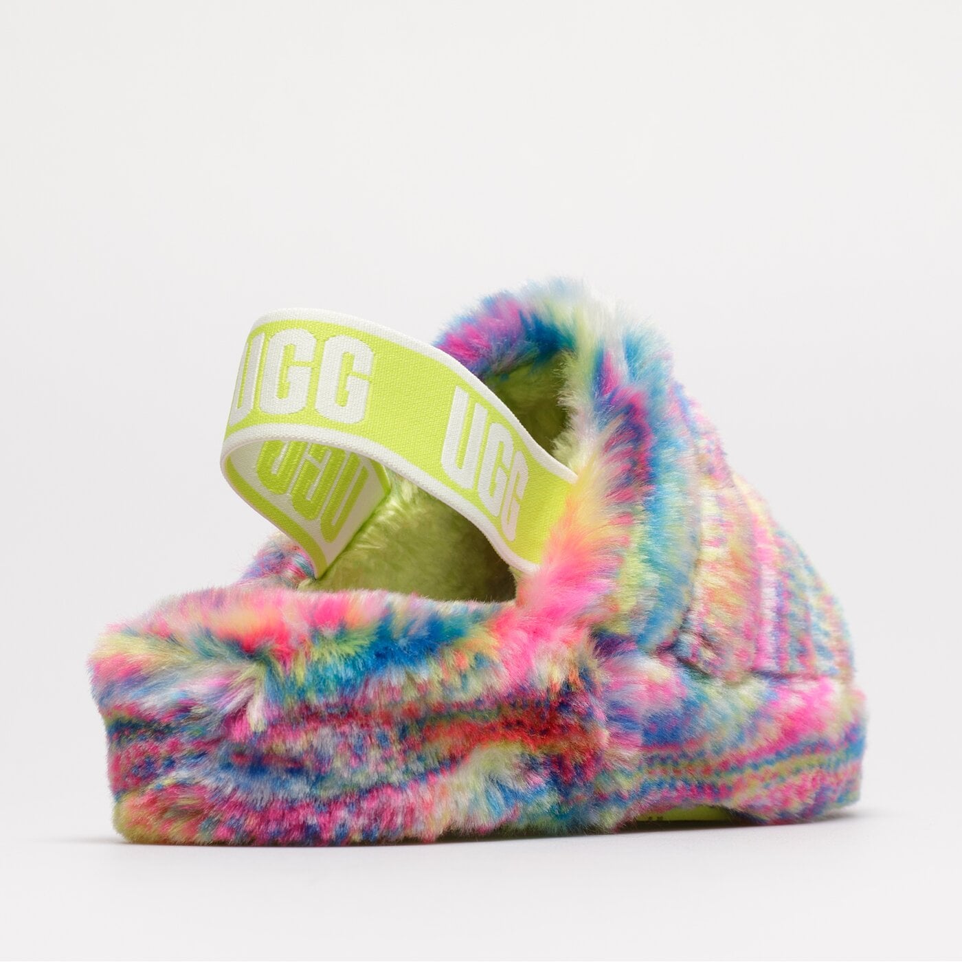 UGG FLUFF YEAH PIXEL Weiß