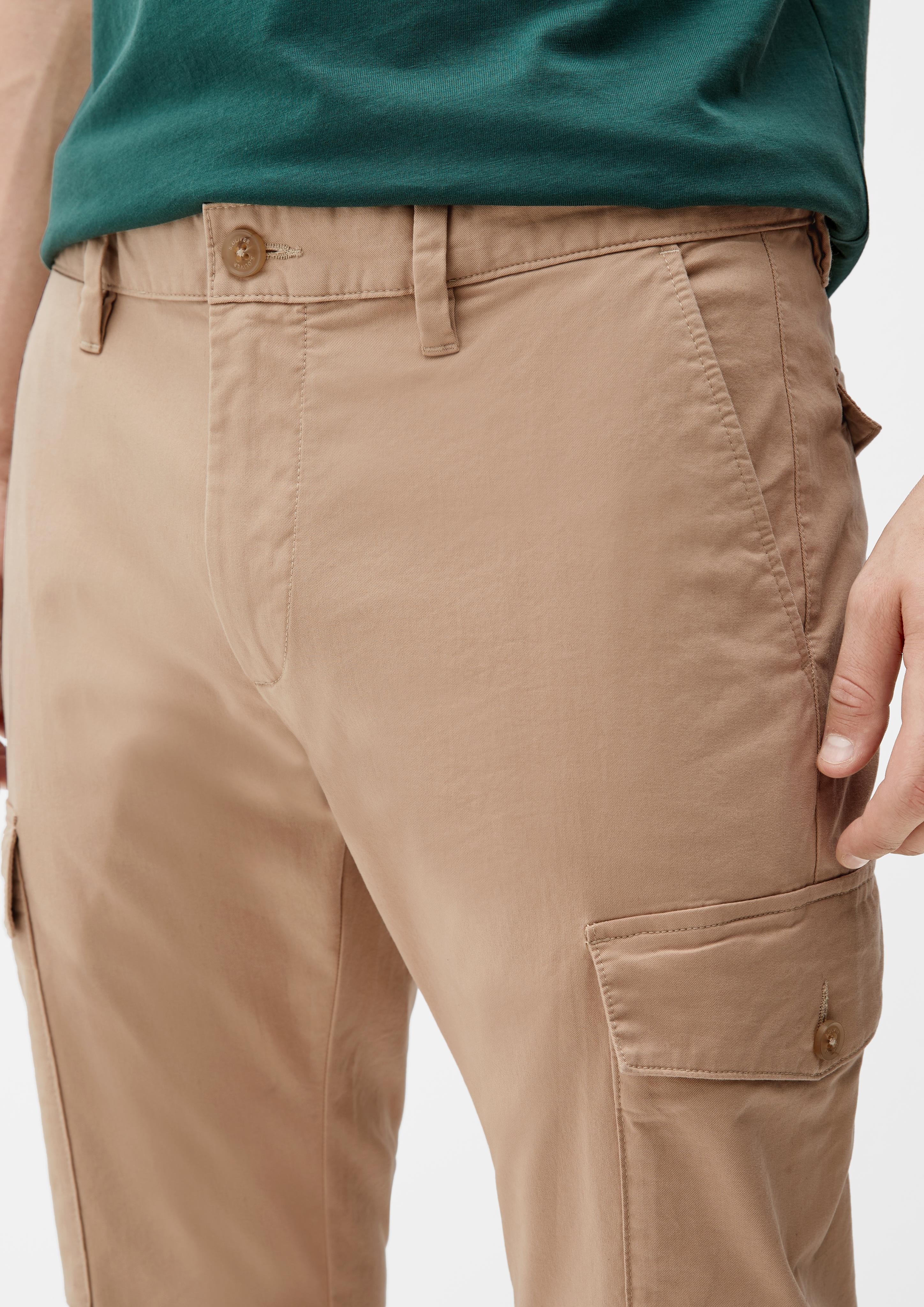 Regular: Elastische Cargohose  2121476-8195
