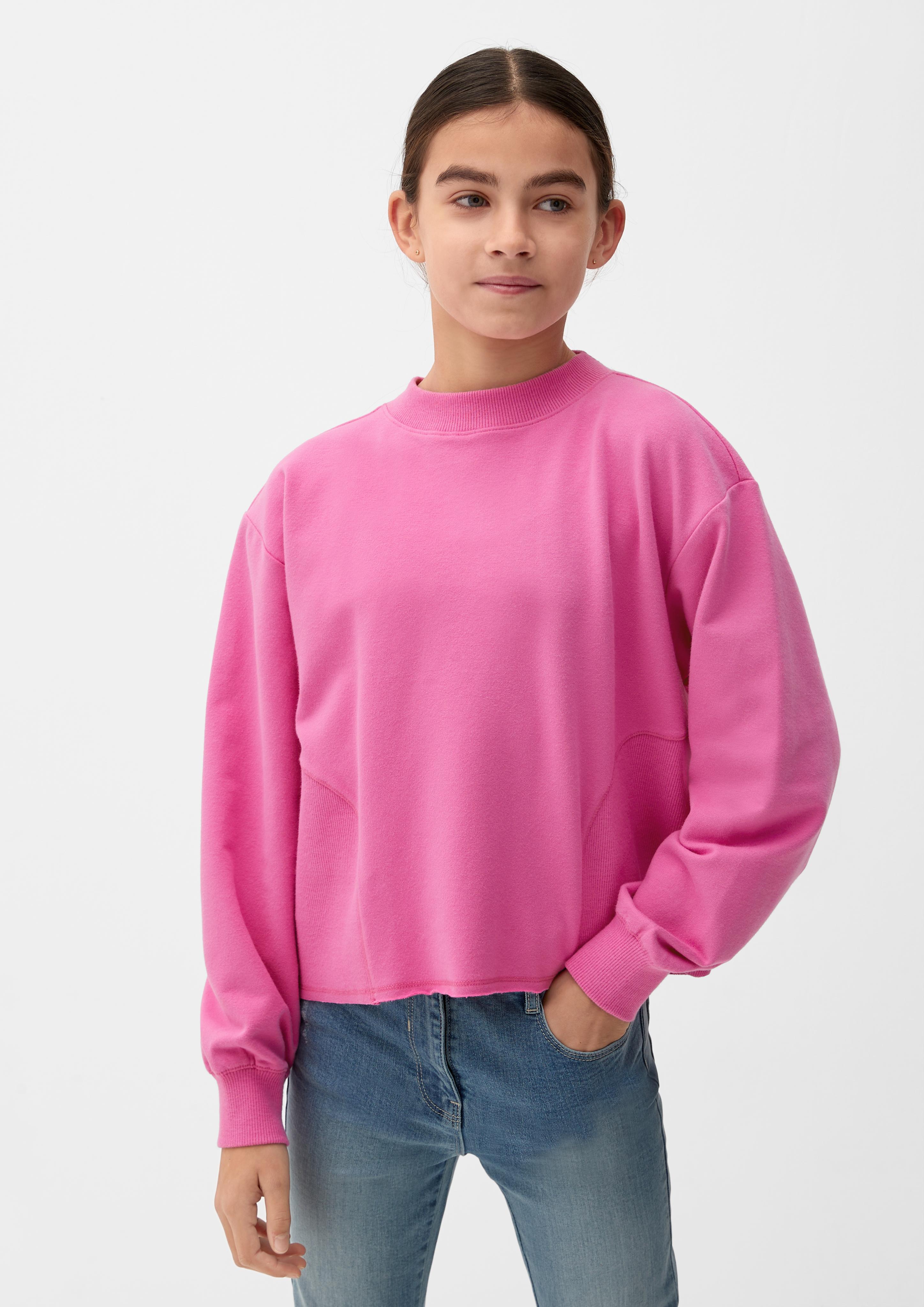 Sweatshirt mit Einsätzen  2128020-4451