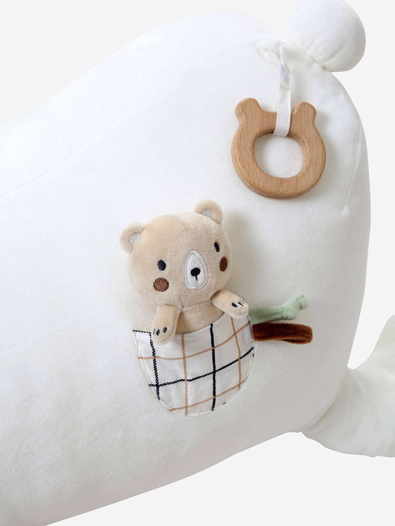Grande peluche d'activités GREEN FOREST multicolore
