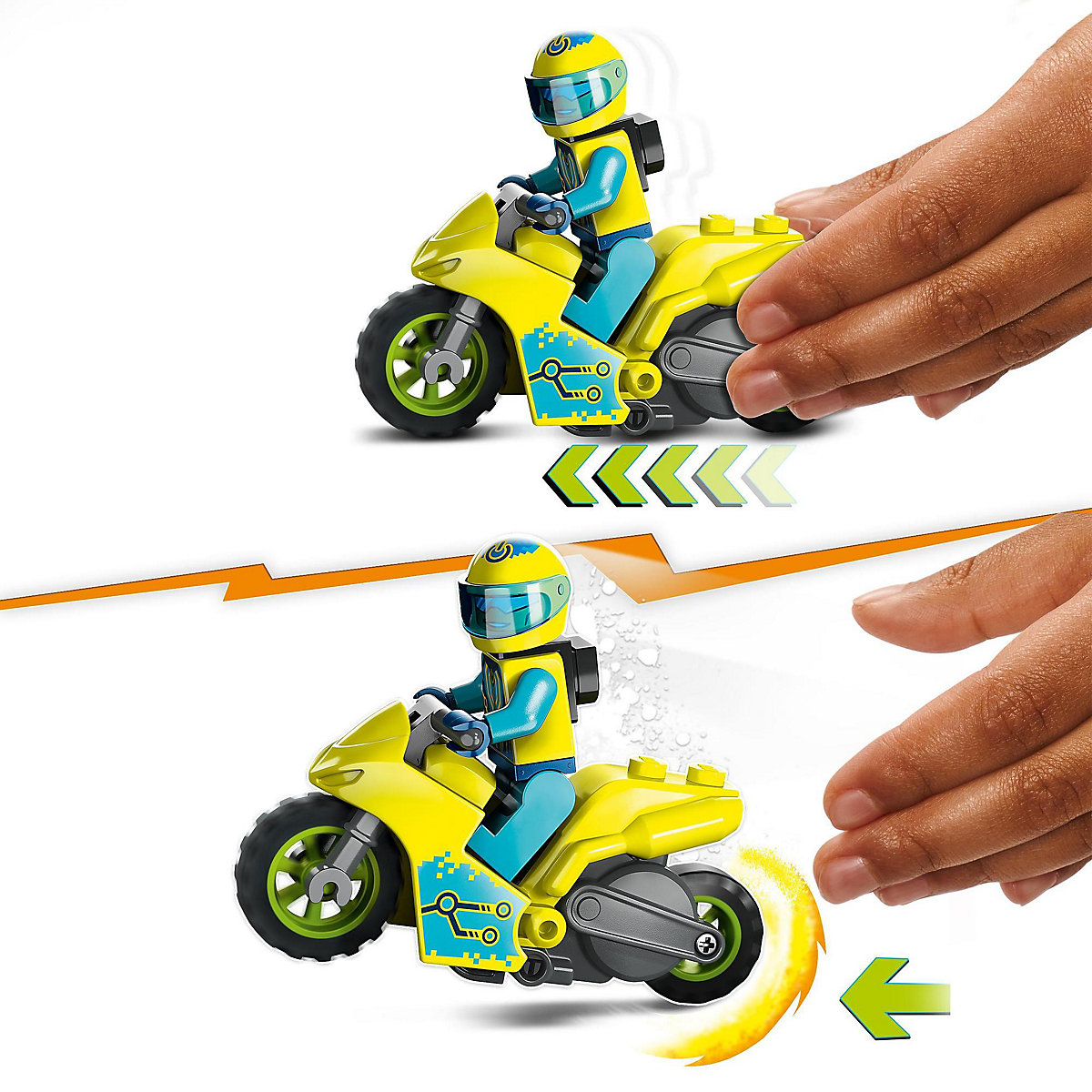 LEGO® City Stuntz 60358 Cyber-Stuntbike