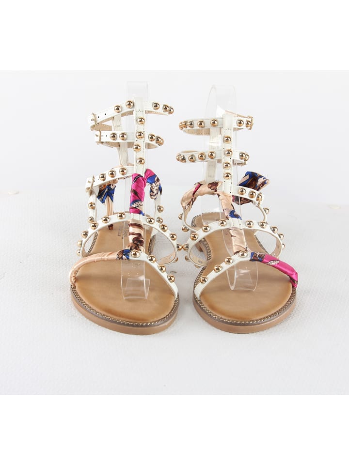 Sixth Sens Sandalen in Weiß günstig kaufen