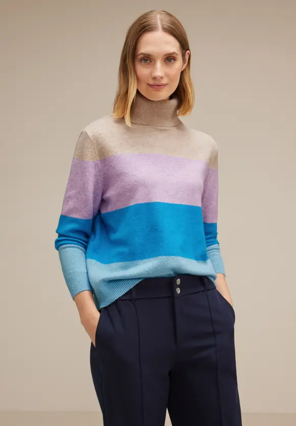 Street One Blockstreifen Pullover