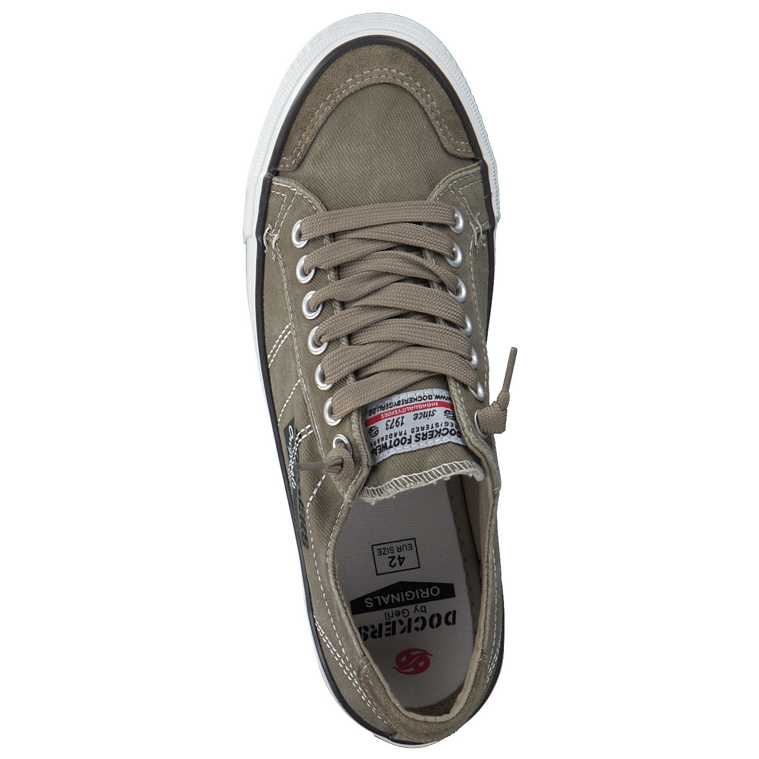 Dockers 30ST027, Sneakers Low, Herren, Beige