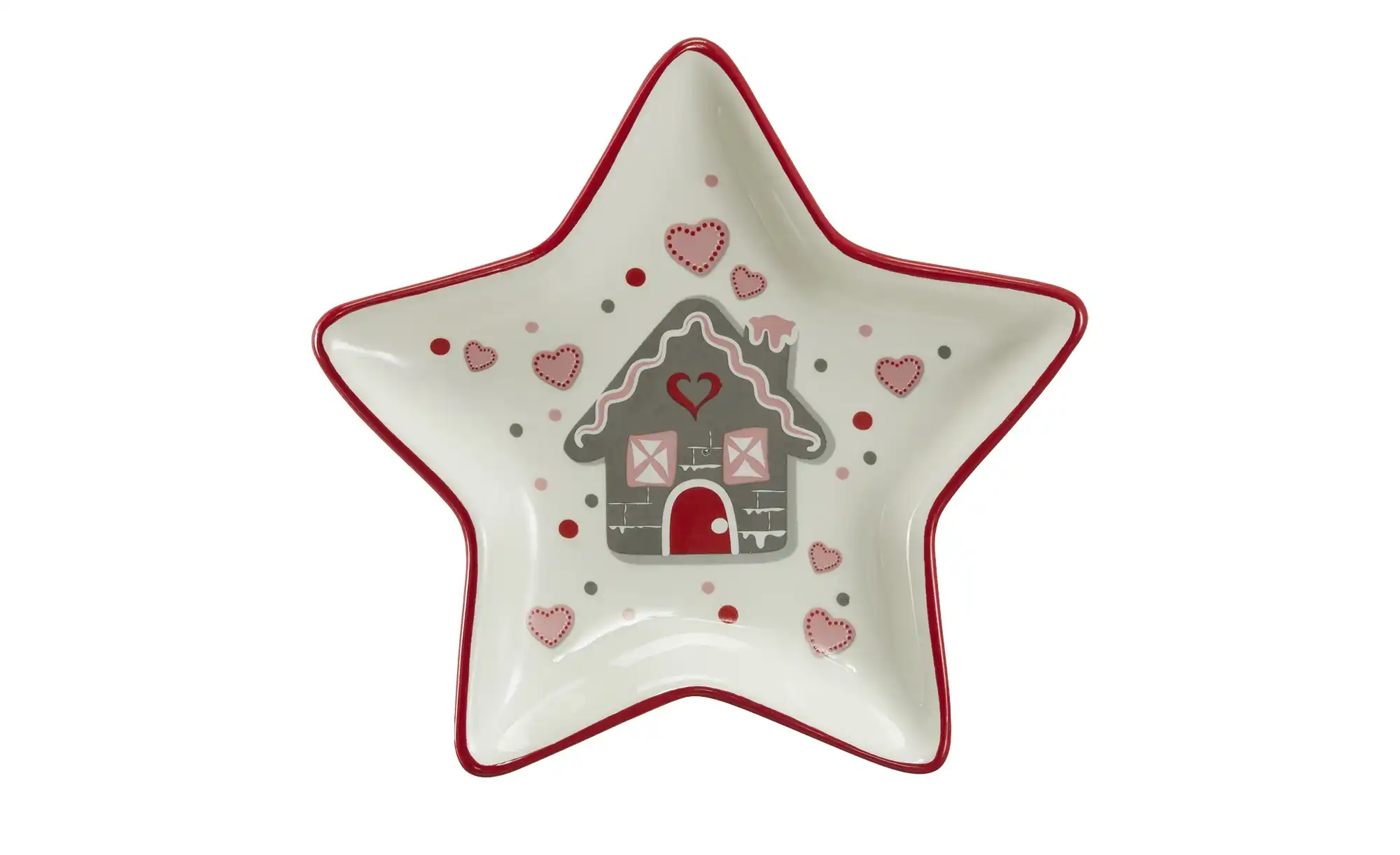 HOME STORY Weihnachtsteller Stern Weihnachtsgeschirr