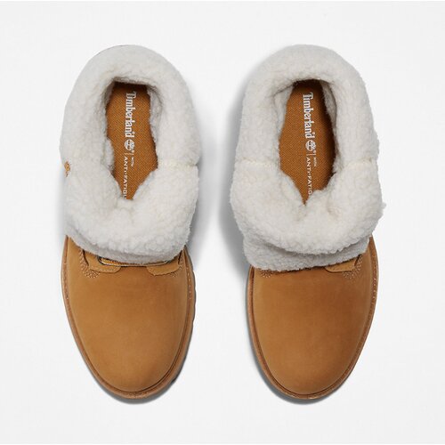 DAMEN STIEFEL AUTHENTICS TEDDY FLEECE WP FOLD-DOWN