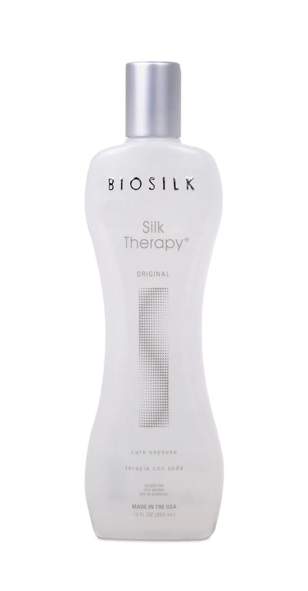 Biosilk Silk Therapy naturlig silke regenererende hår