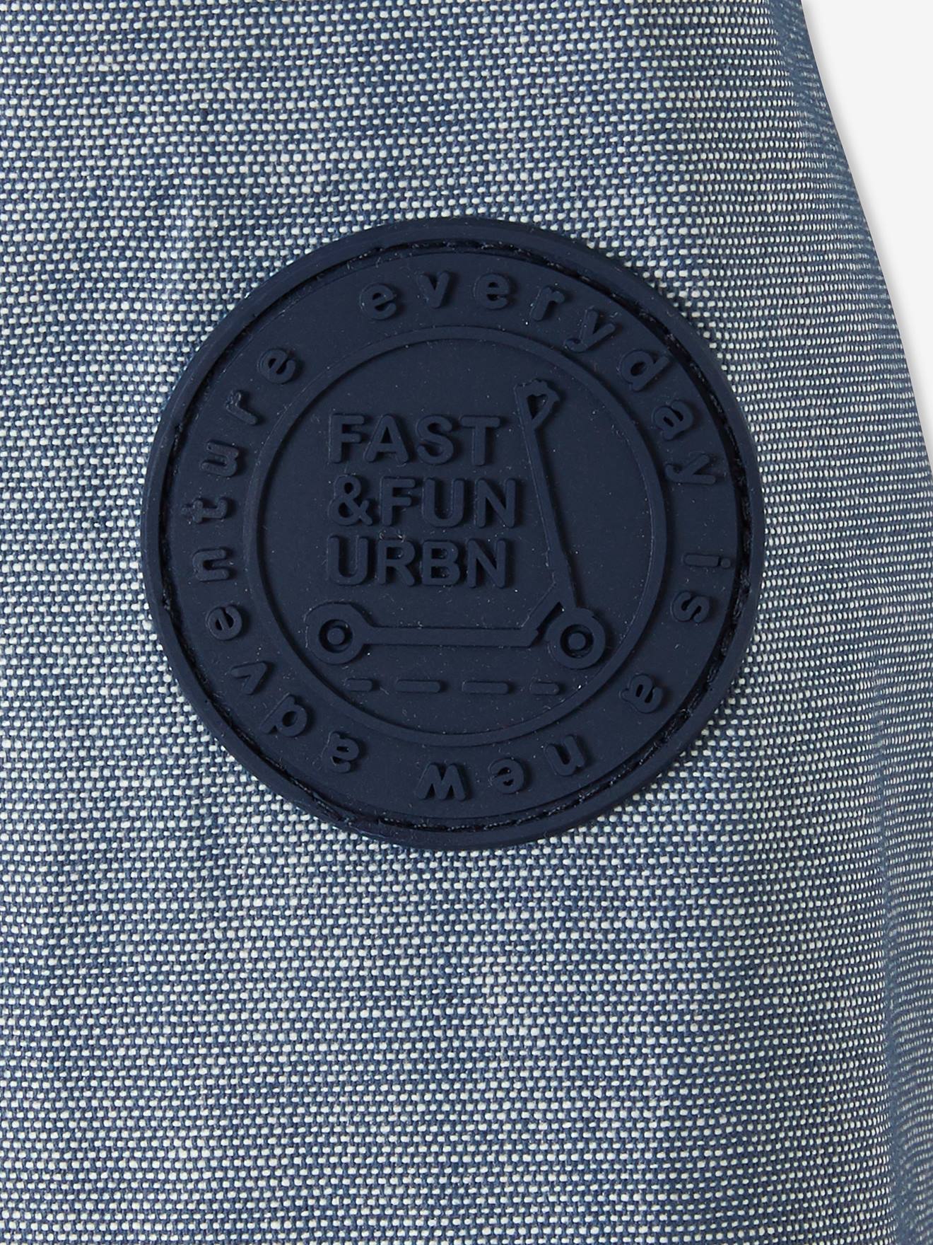 Vertbaudet Jungen Regenjacke - blau chambray