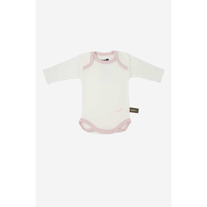 Lot de 3 Body manches longues en Coton Bio à motifs plumes